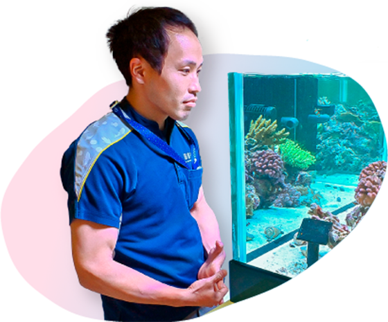 いのちぐるぐるサンゴ展関係者インタビュー４　海遊館 Y.Y