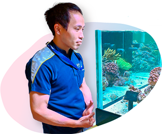 いのちぐるぐるサンゴ展関係者インタビュー１　海遊館 Y.Y