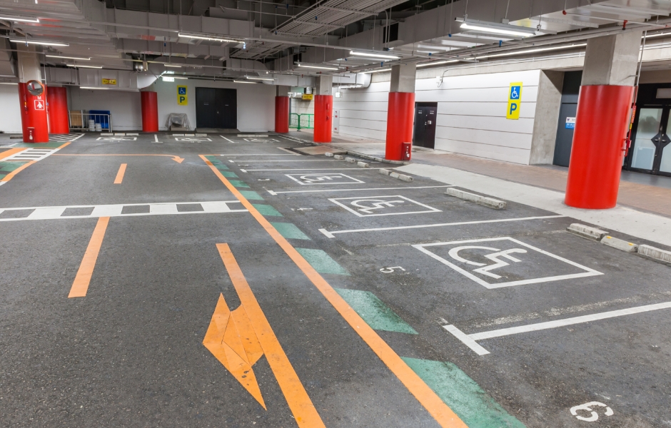 障がい者用駐車場