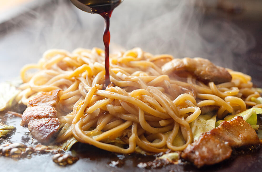 もっちり玉子麺の『焼きそば』イメージ