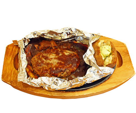 レストラン　COCO’S　ココスの包み焼きハンバーグ