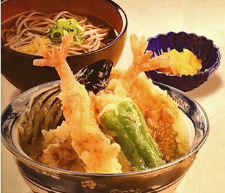 天丼ミニ麺セット